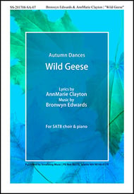 Wild Geese SATB choral sheet music cover Thumbnail